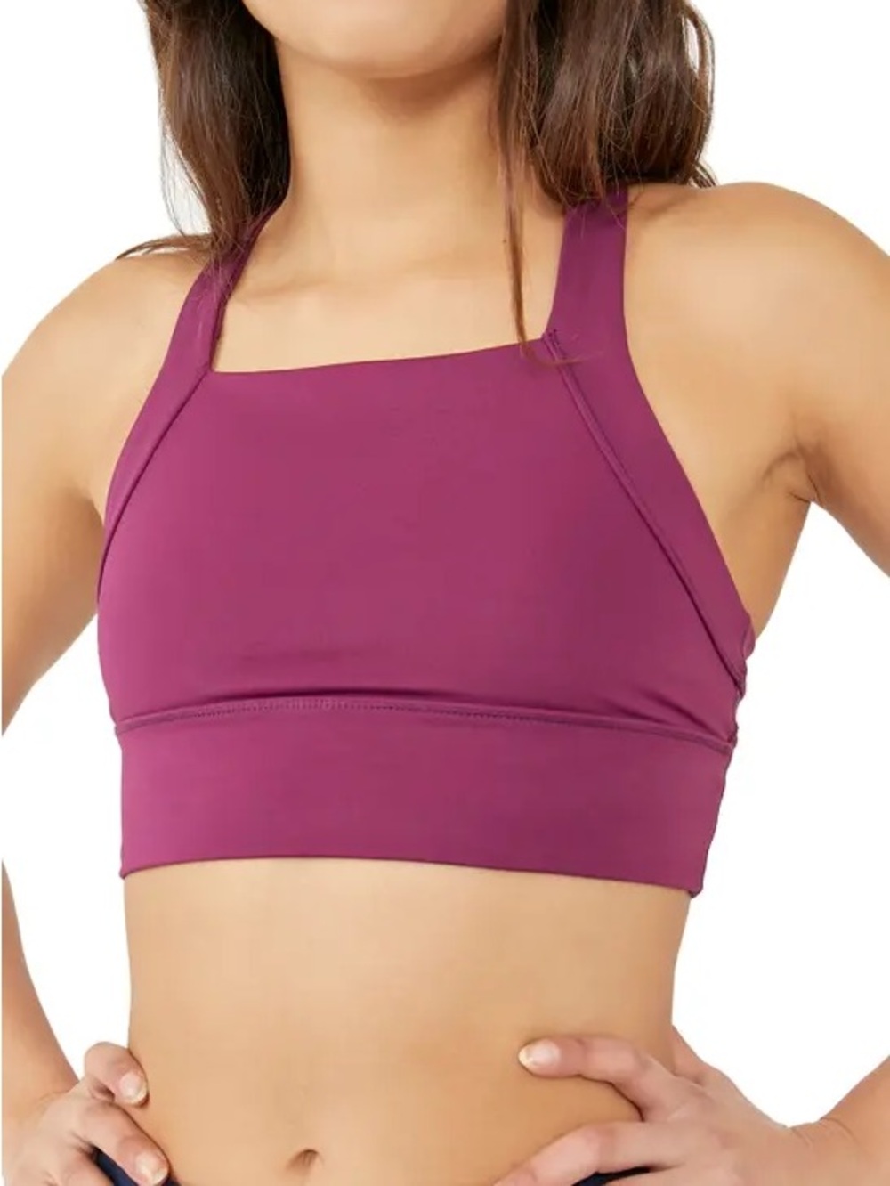Free People Movement In Your Corner Bra Size Medium in Açaí